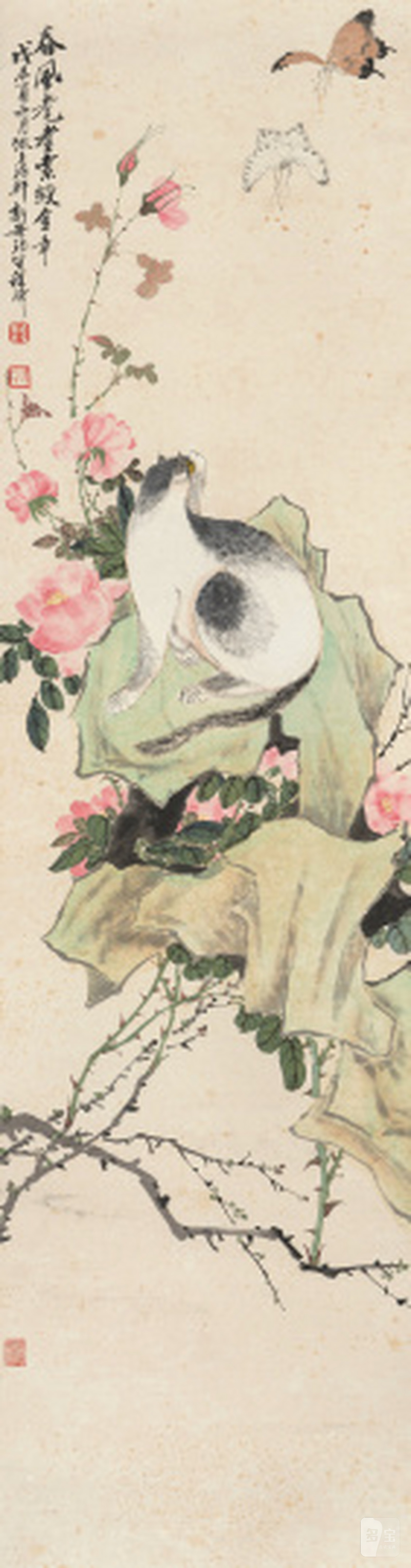 程 璋 1869-1938 春风耄耋